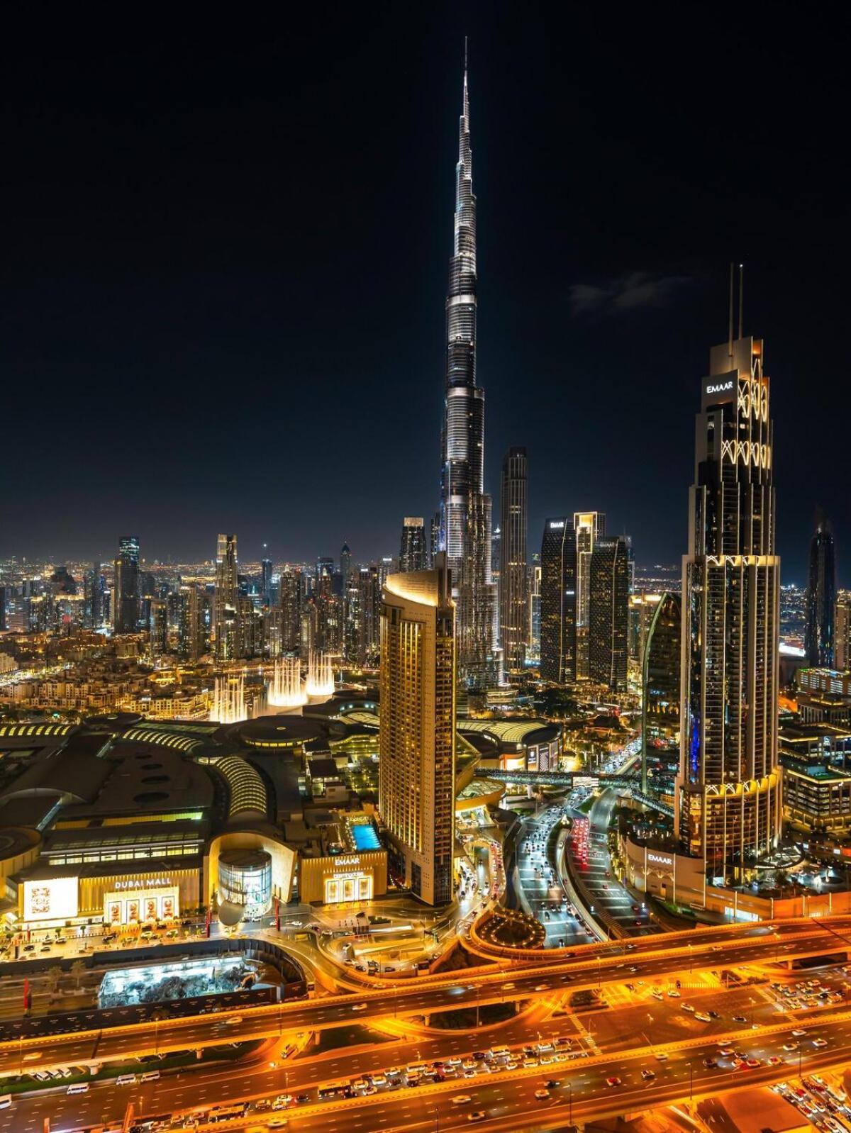Apartment Royal Vista At Downtown Views Ii - Downtown & Burj Khalifa Views - Brand New Luxury 4br